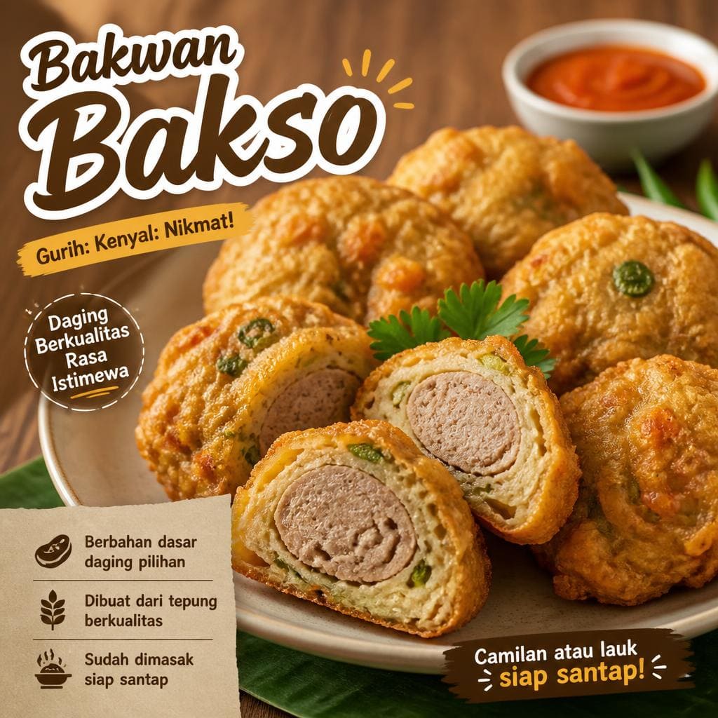 Bakwan Bakso dari kategori bakso dan bakwan Gopek House